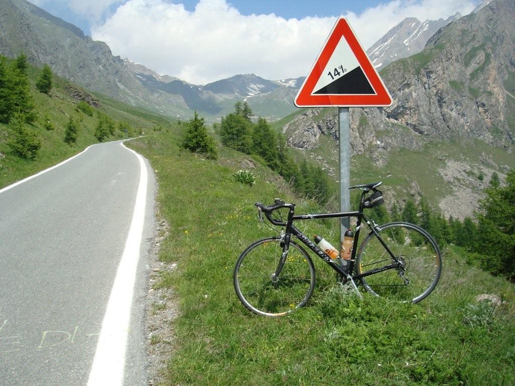 col agnel by bicycle